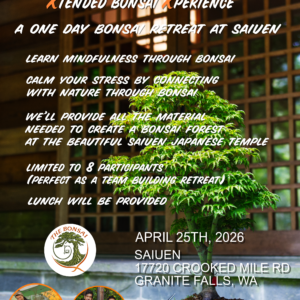April 25, 2026 Bonsai Xperience - Saiuen Xpanded Xperience